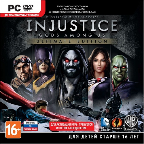 Injustice: Gods Among Us. Ultimate Edition [Update 5] (2013) PC | Repack