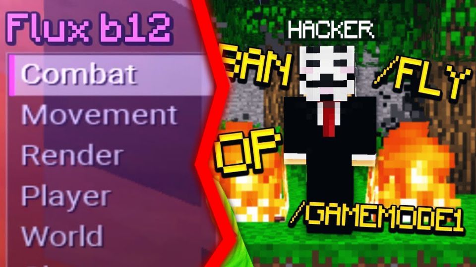 Чит Flux B12 для Майнкрафт 1.8